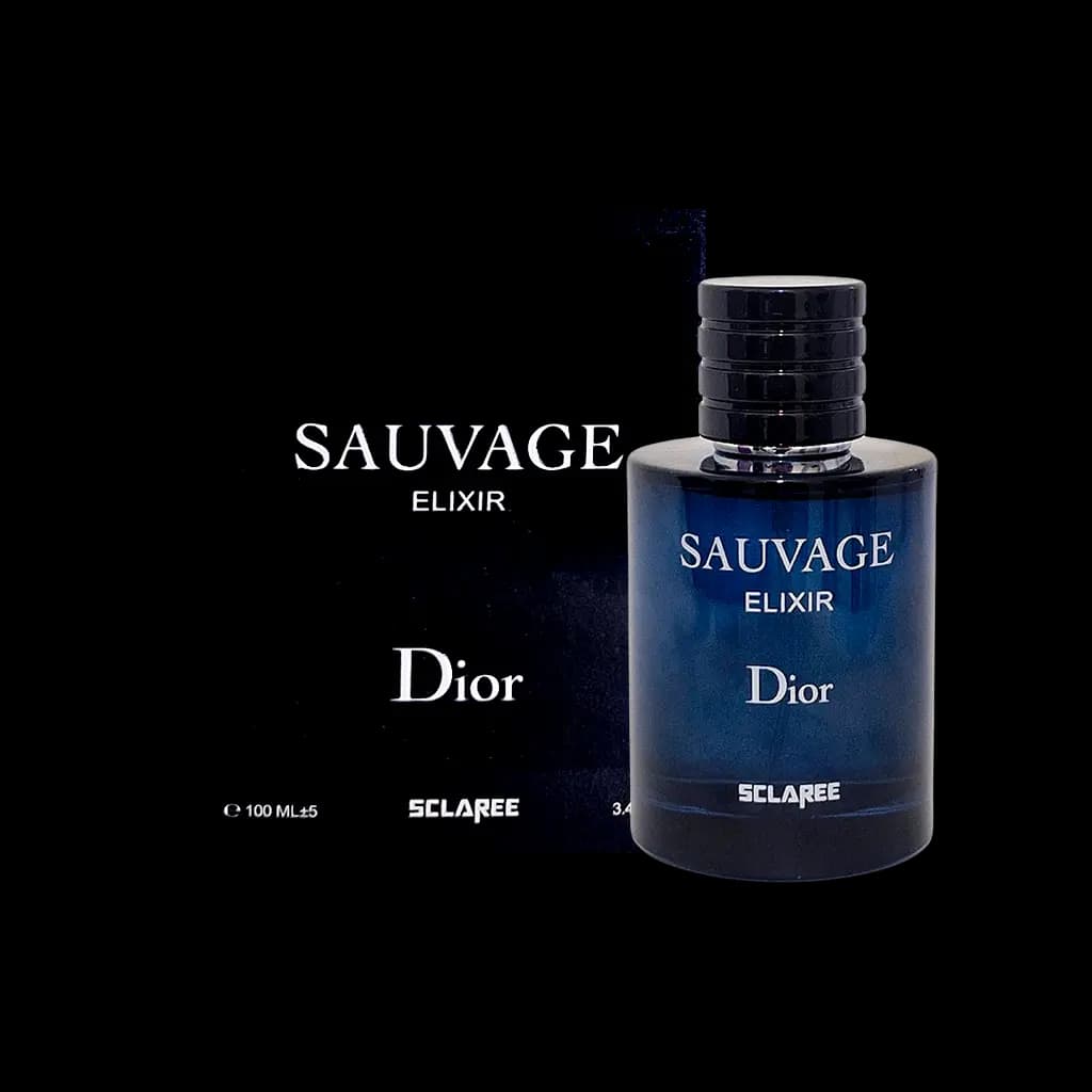 ادوپرفیوم مردانه بلک مارین black marin مدل دیور ساواج الکسیر Dior Sauvage Elixir حجم 30 میلی لیتر