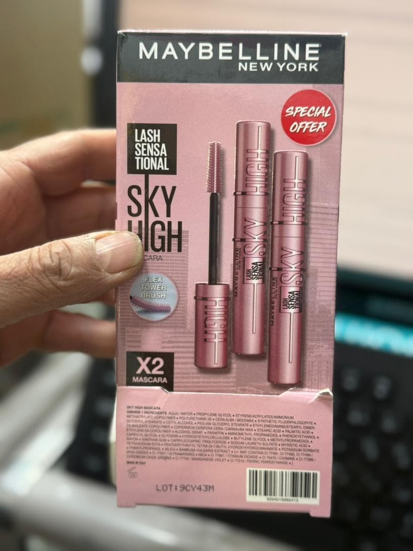 ریمل اسکای های میبلین (sky high) اورجینال100% — تصویر ۷