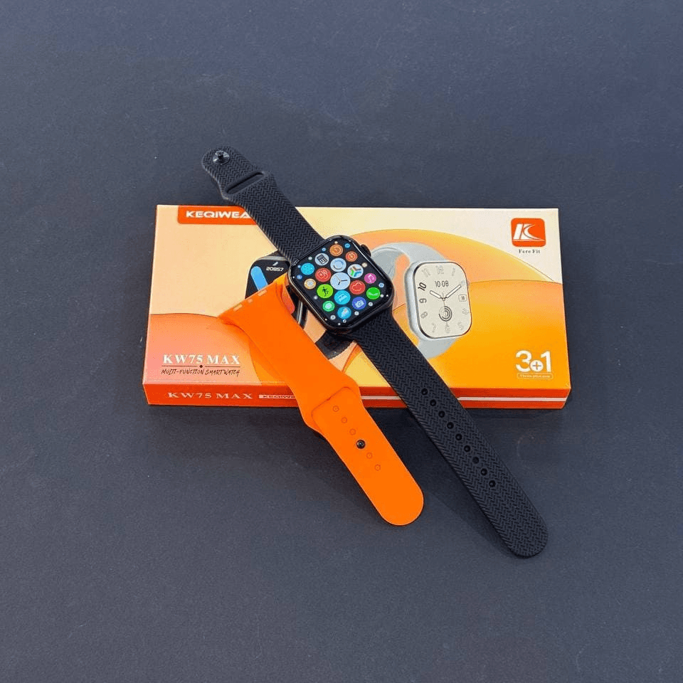 ساعت هوشمند KW 75 MAX طرح اپل واچ