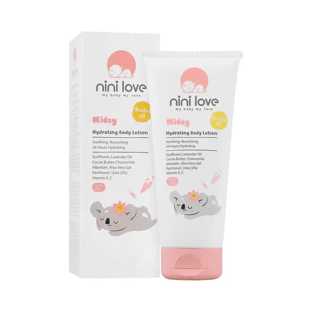 لوسیون بدن مرطوب کننده کودک نی نی لاو 200 میلی لیتر/Baby Body Lotion NINI LOVE 200ml