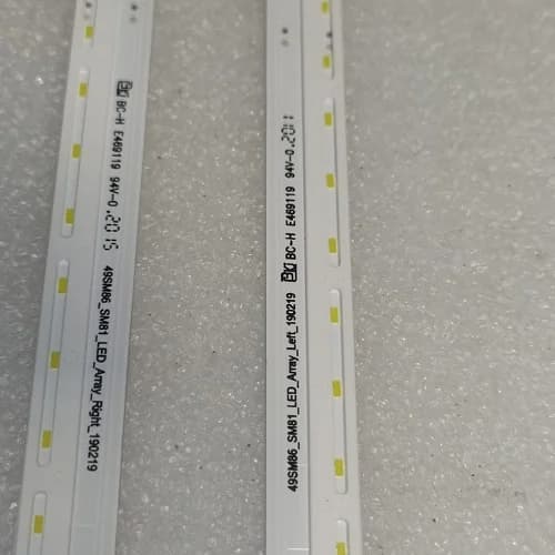 LEDBAR LG 49″ SM8100 49SM8100 49NANO080 49NANO081 49 49SM86 2*60LED 6V 535CM بك لايت ال جي الجي 1808 — تصویر ۲
