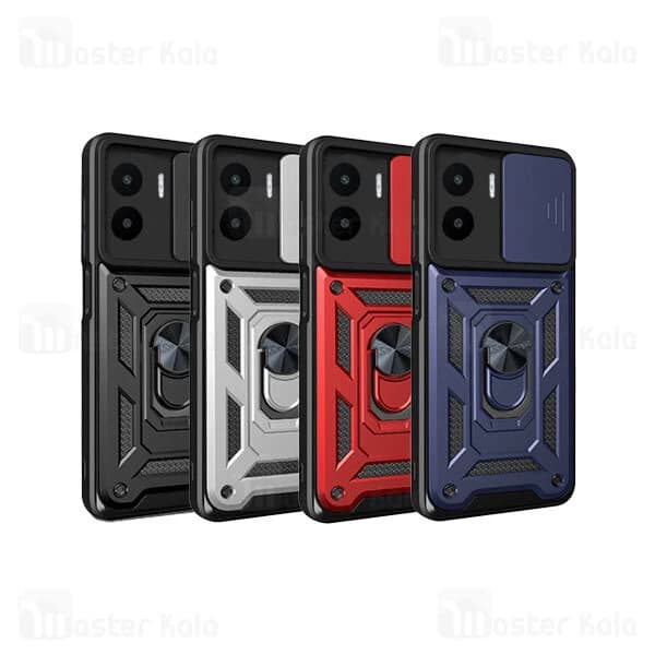 گارد محافظ ضد ضربه انگشتی Xiaomi Redmi A1 SHUNIJA Case دارای محافظ دوربین