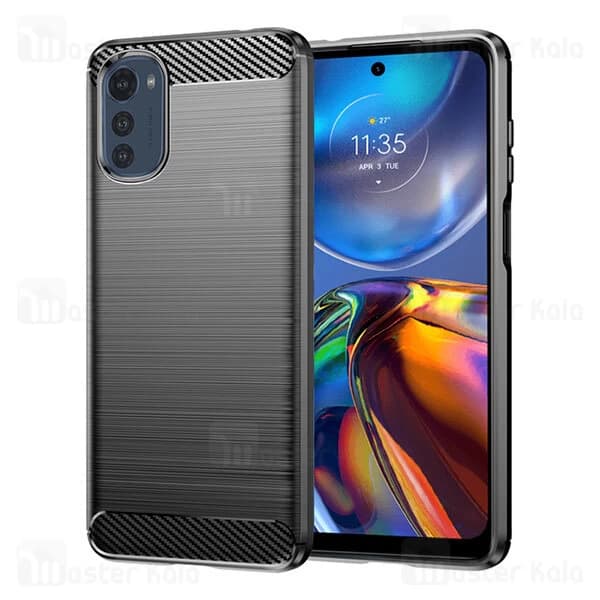 قاب فیبر کربنی موتورولا Motorola Moto E32s Rugged Armor Fiber Carbon — تصویر ۳