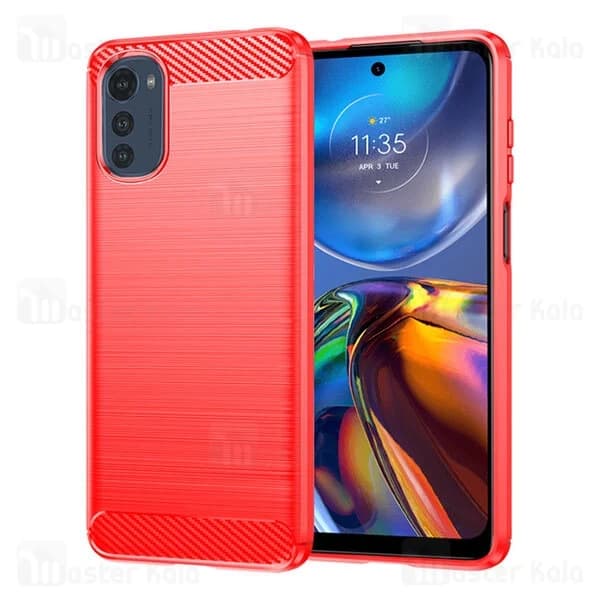 قاب فیبر کربنی موتورولا Motorola Moto E32s Rugged Armor Fiber Carbon — تصویر ۴