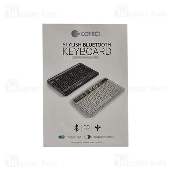 کیبورد بلوتوثی کوتتسی Coteetci 84008 — تصویر ۸