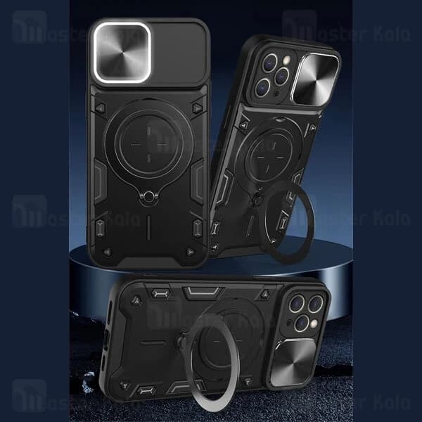 قاب ضد ضربه مگنتی Apple iPhone 13 Pro Magnetic Support Case دارای محافظ دوربین — تصویر ۸