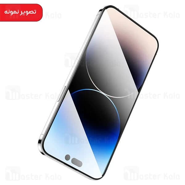 گلس تمام صفحه تمام چسب آیفون گرین لاین Apple iPhone 15 Pro Green Lion 9H Steve — تصویر ۴