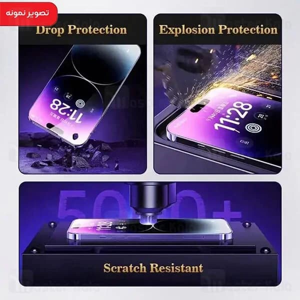 گلس تمام صفحه تمام چسب شیائومی Xiaomi Redmi Note 11T Pro / Poco X4 GT Gorilla Anti Static Glass — تصویر ۳
