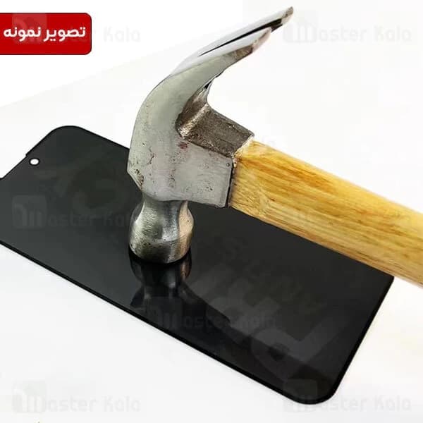 گلس حریم شخصی تمام صفحه تمام چسب موتورولا Motorola Moto G73 Anti Static ESD Glass — تصویر ۵