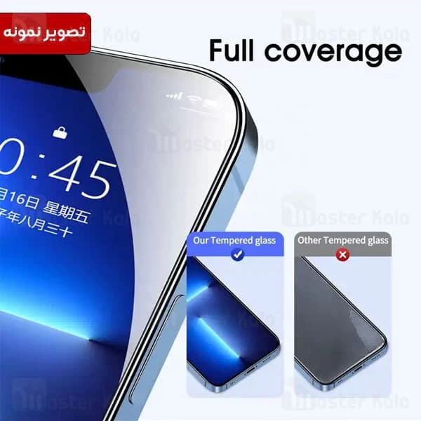 گلس تمام صفحه تمام چسب سامسونگ Samsung Galaxy A24 4G Super G Glass — تصویر ۶