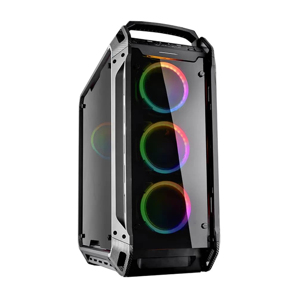 کیس کامپیوتر کوگر Cougar Panzer EVO RGB | فول تاور، ۴ فن ARGB، ۴ پنل شیشه‌ای