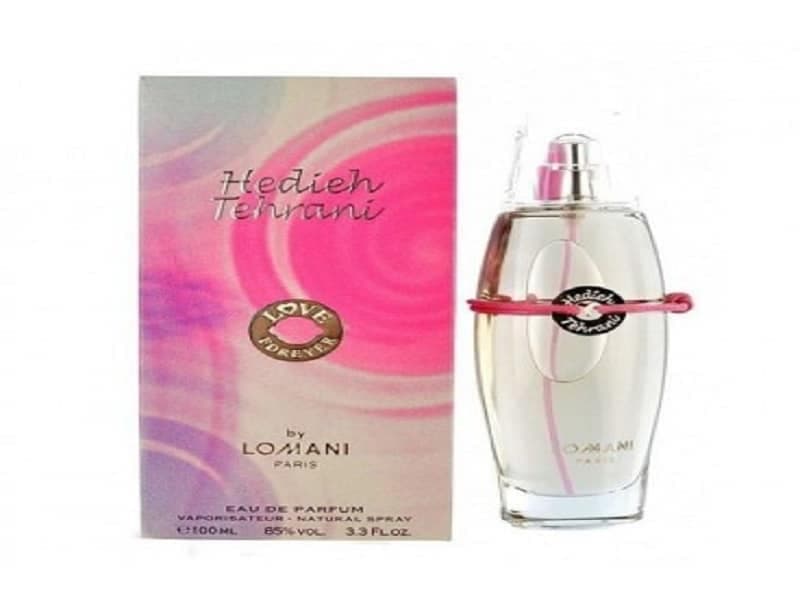 ادکلن زنانه لومانی پاریس هدیه تهرانی لاو فور اور ادوپرفیوم Lomani Paris Hedieh Tehrani LOVE FOREVER EDP