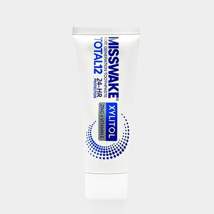 خمیر دندان توتال ۱۲ حاوی زایلیتول میسویک Misswake Total 12 Toothpaste 75ml