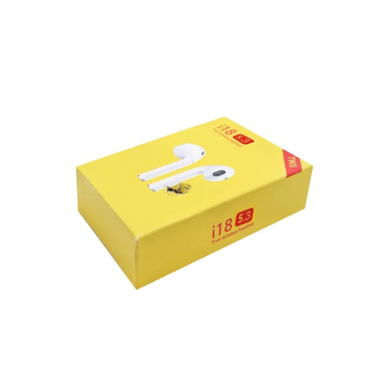 ایرفون بی سیم TWS مدل i18 V5.3 – سفید (پک ضعیف) — تصویر ۱۰