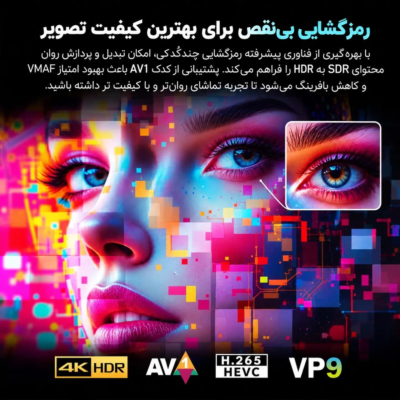 اندروید باکس Beniuse مدل BE-AB04 – مشکی — تصویر ۳