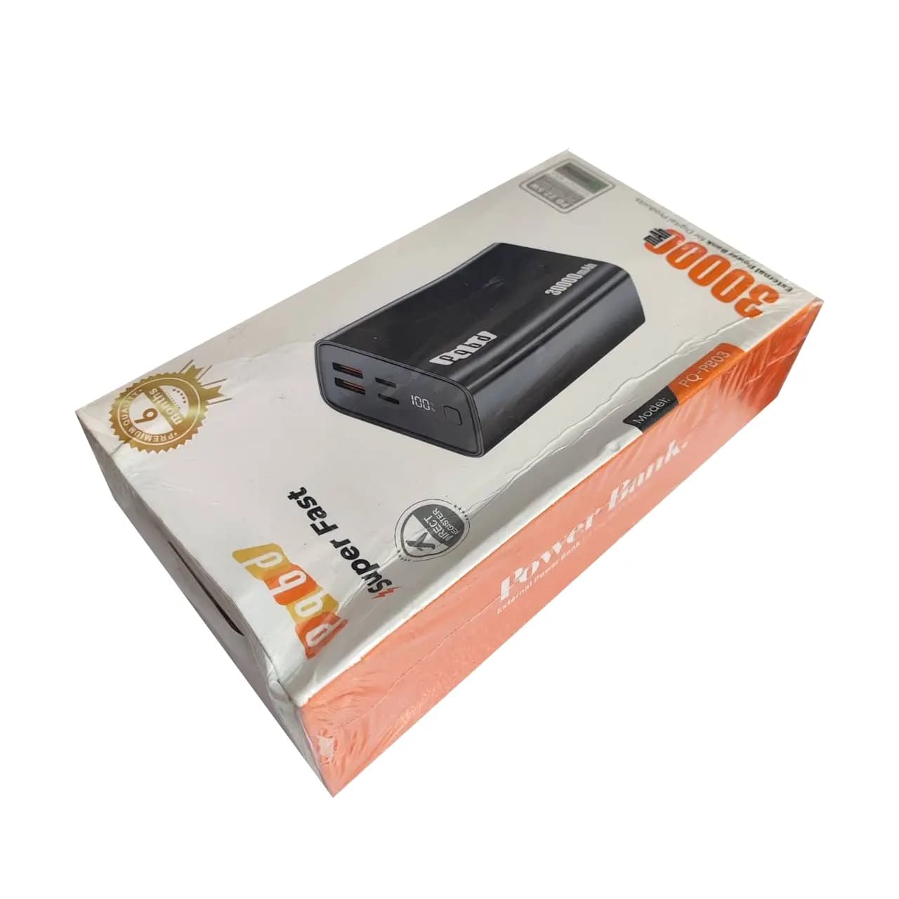 پاوربانک PD و فست شارژ PQBD 22.5W 30000mAh مدل PQ-PB03 – مشکی – پک ضعیف — تصویر ۶
