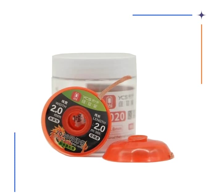 سیم قلع کش پک 5تایی YCS 2.0MM 2020