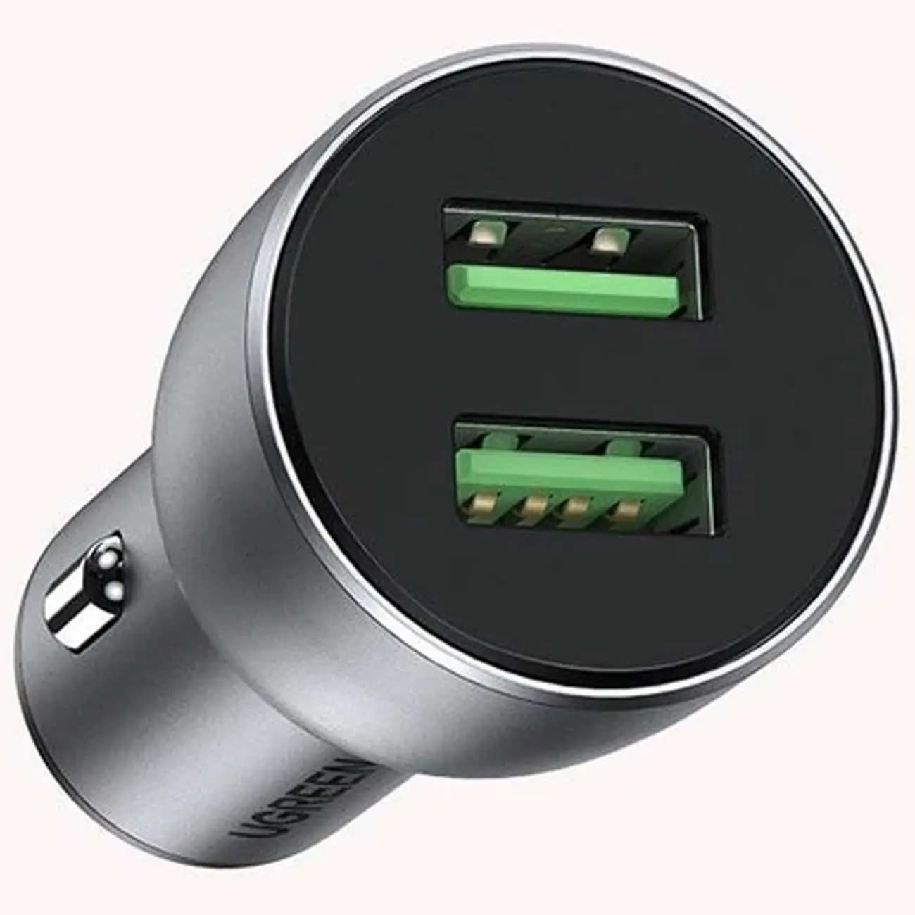 شارژر فندکی فست شارژ ماشین 36 وات یوگرین ugreen CD213 10144 کدk24119