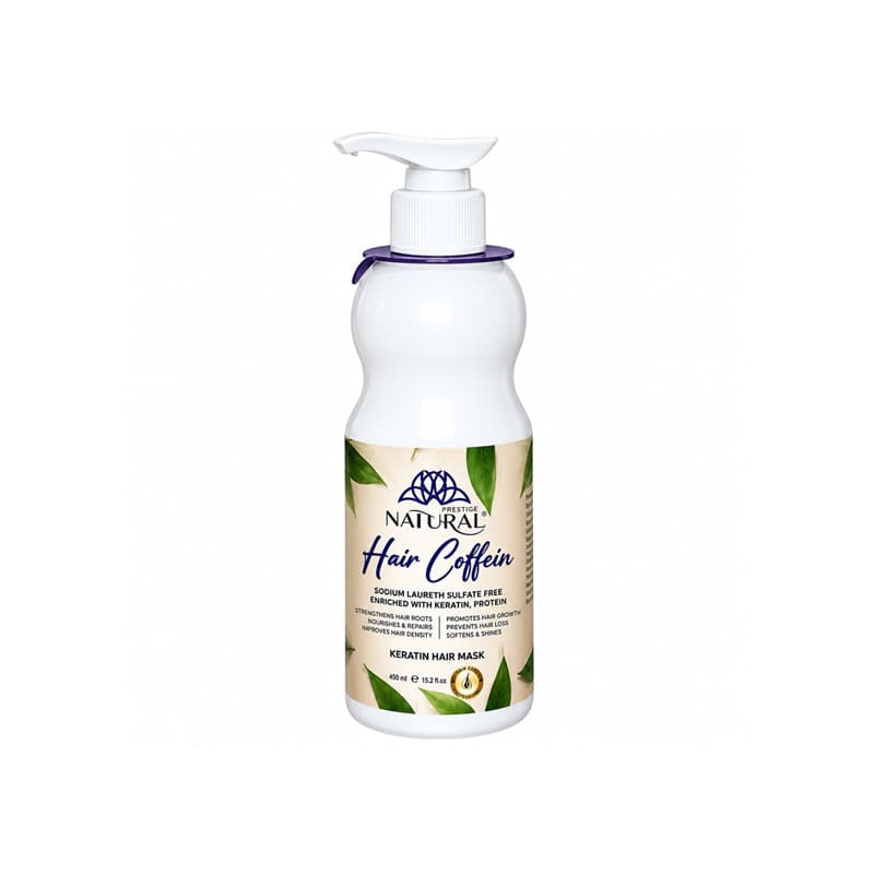 ماسک مو حاوی کراتین (کافئین) 750 میل NATURAL