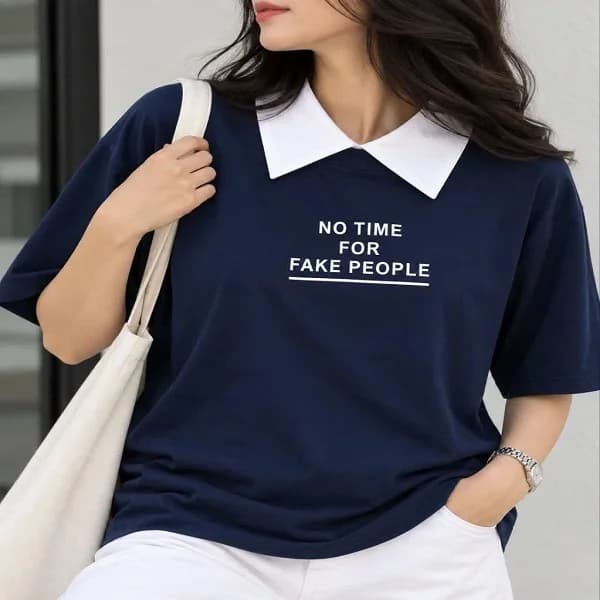 پلوشرت باکسی مدل FAKE PEOPLE — تصویر ۴