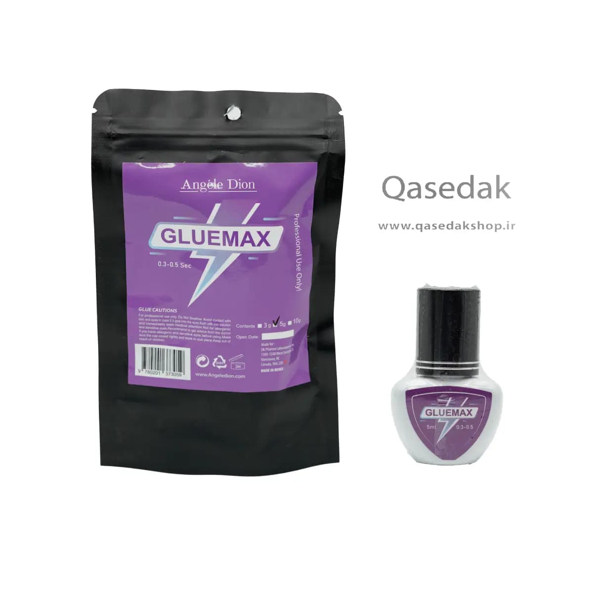 چسب مژه آنجل ANGELE 5ML GLUEMAX