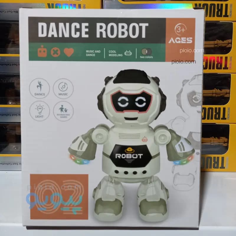 ربات اسباب بازی موزیکال و رقاص برند LZCZ مدل MUSIC & DANCE ROBOT