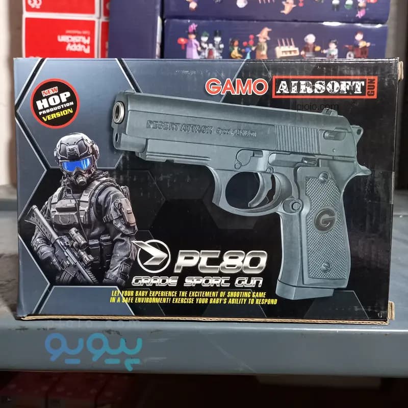تفنگ اسباب بازی ایرسافت گامو مدل GAMO AIRSOFT GUN PE80