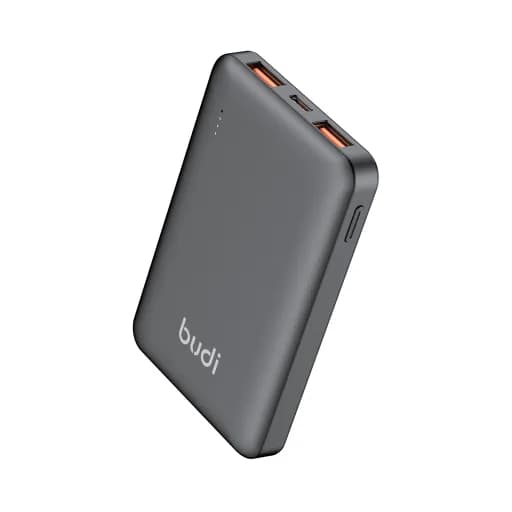 پاوربانک بودی PD و فست 10000mAh 22.5W با 3 پورت خروجی مدل PB091B با گارانتی 18 ماهه (6 ماه تعویض)