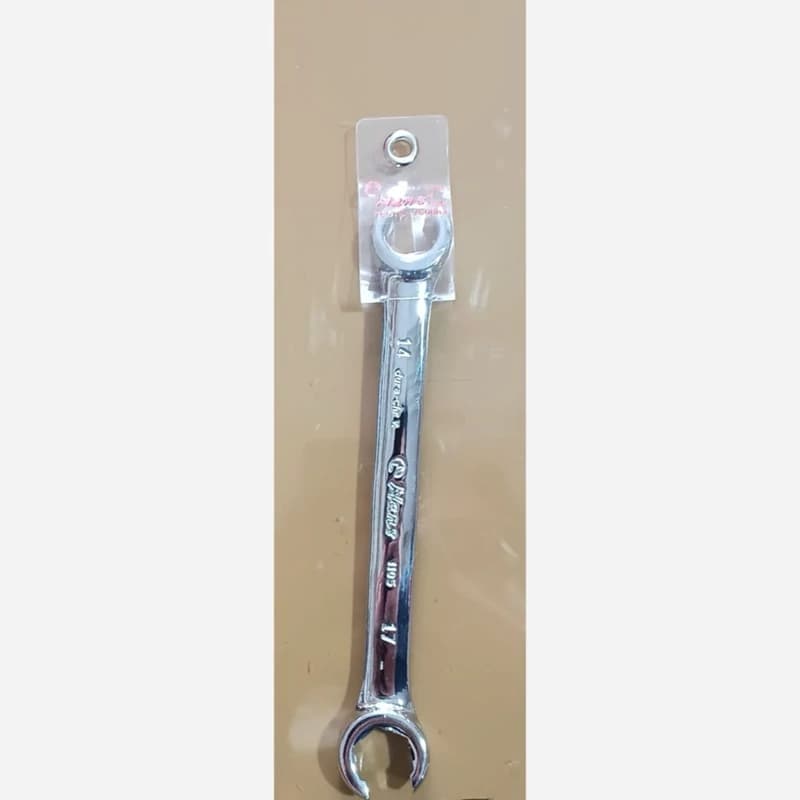 آچار (رینگی) دوسر چاکدار هنس 14*17 تایوانی کروم وانادیوم