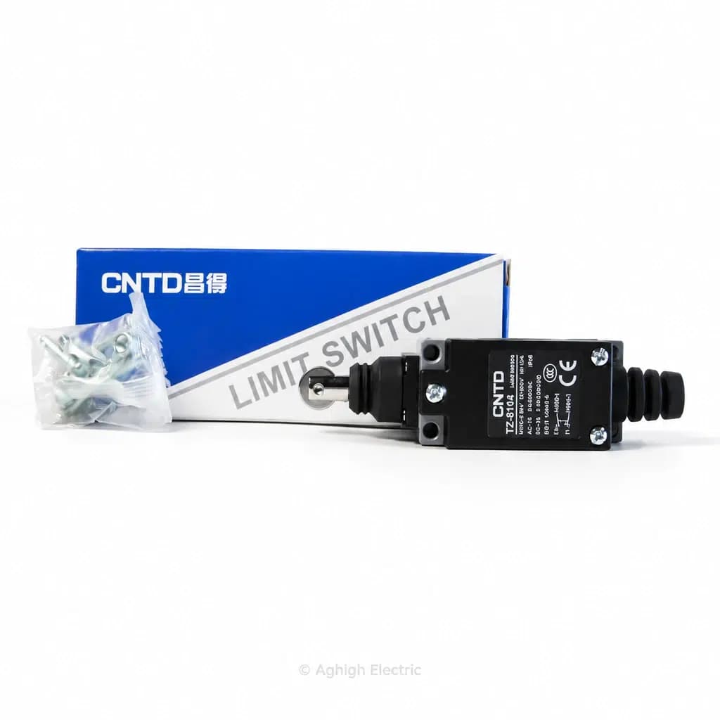 لیمیت سوئیچ پیستونی قرقره دار (میکروسوئیچ) CNTD مدل TZ-8112