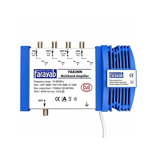 تقویت کننده آنتن مرکزی مولتی باند 30dB فرایاب
