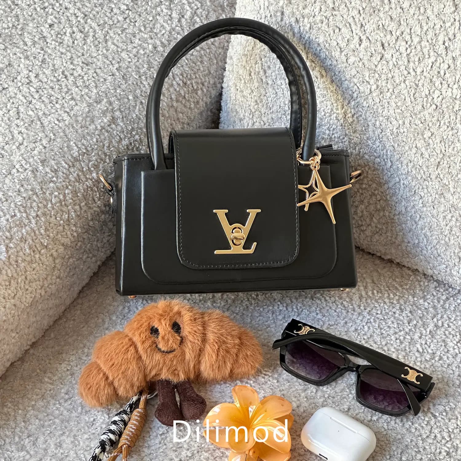 کیف دستی زنانه و دخترانه برند لویی ویتون | کد 10008 — تصویر ۳