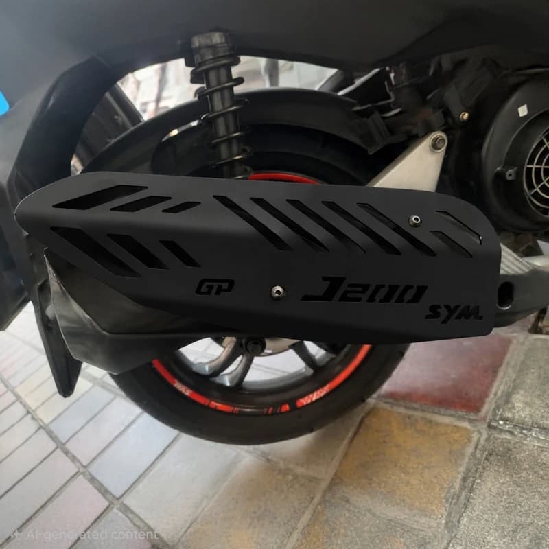 کاور اگزوز موتور j200 — تصویر ۲