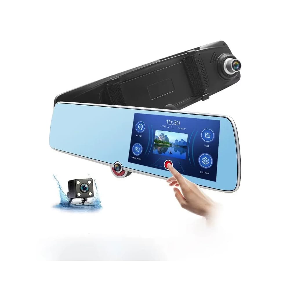دوربین ثبت وقایع آینه ای سه لنز – BlackBox DVR