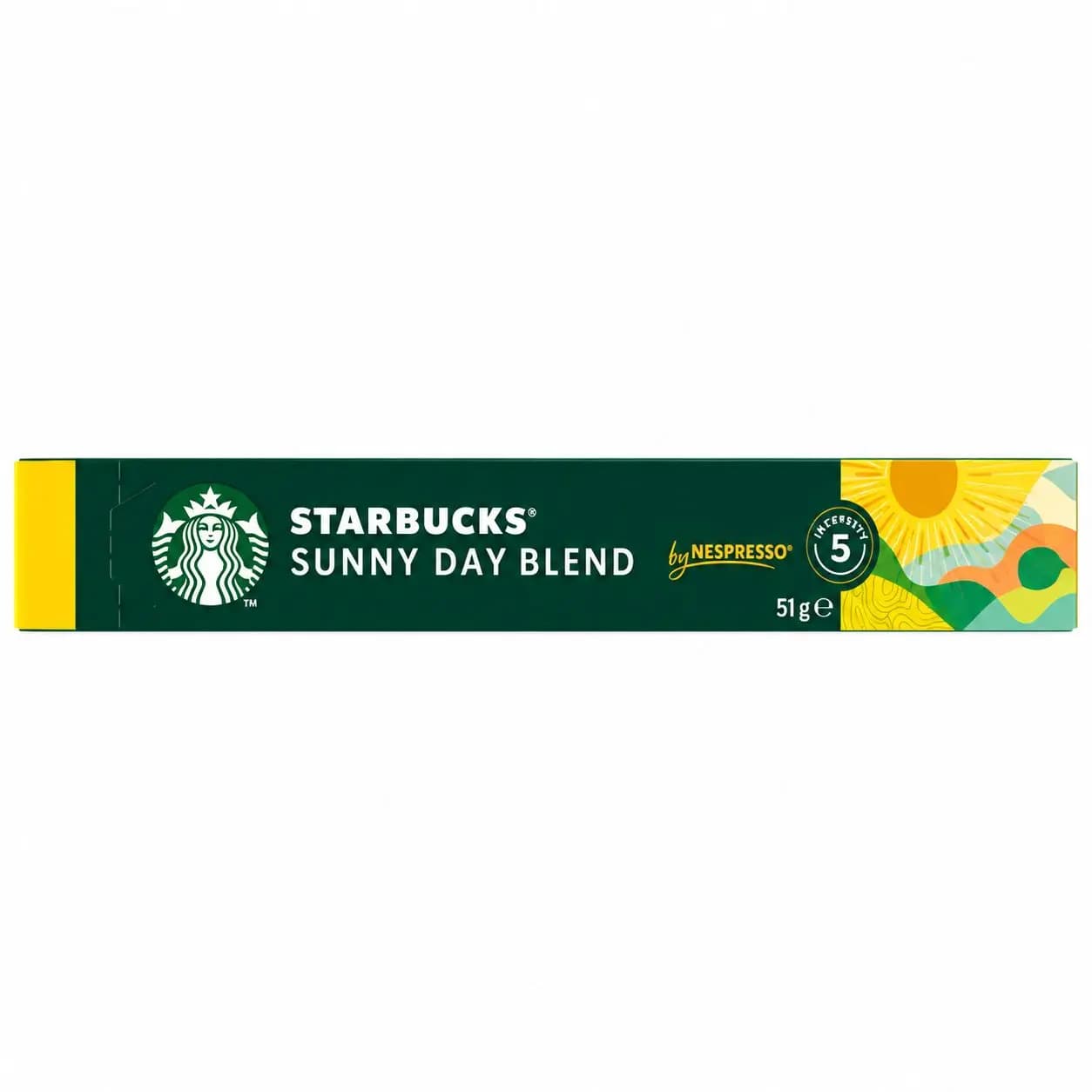 کپسول قهوه(نسپرسو) استارباکس مدل sunny day blend بسته 10 عددی