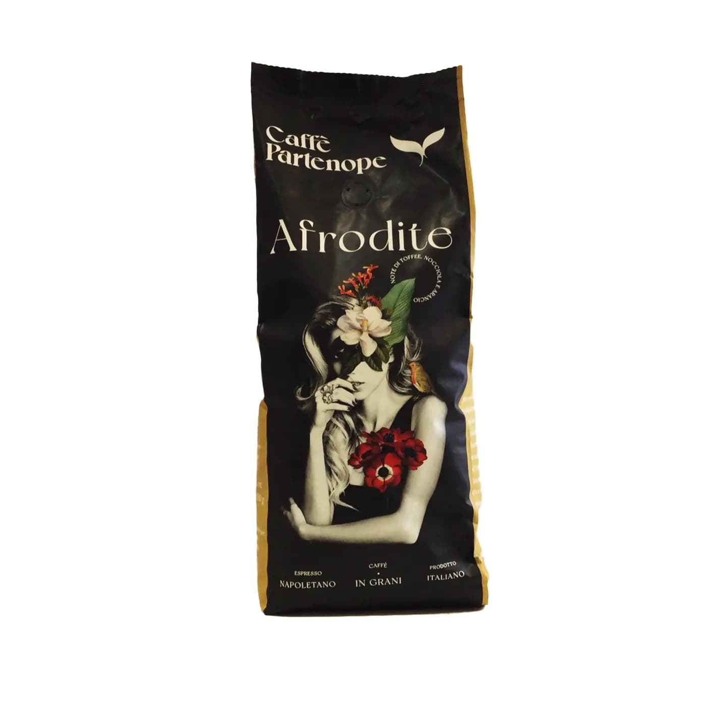 دانه قهوه ۱۰۰۰ گرمی آفرودیت کافه پارتنوپه(Caffe Partenope)