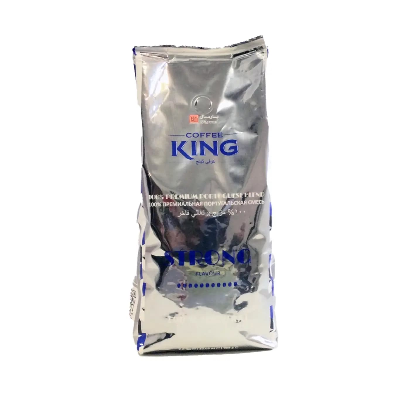 دانه قهوه ۱۰۰۰ گرمی کینگ(King Coffee) نقره ای