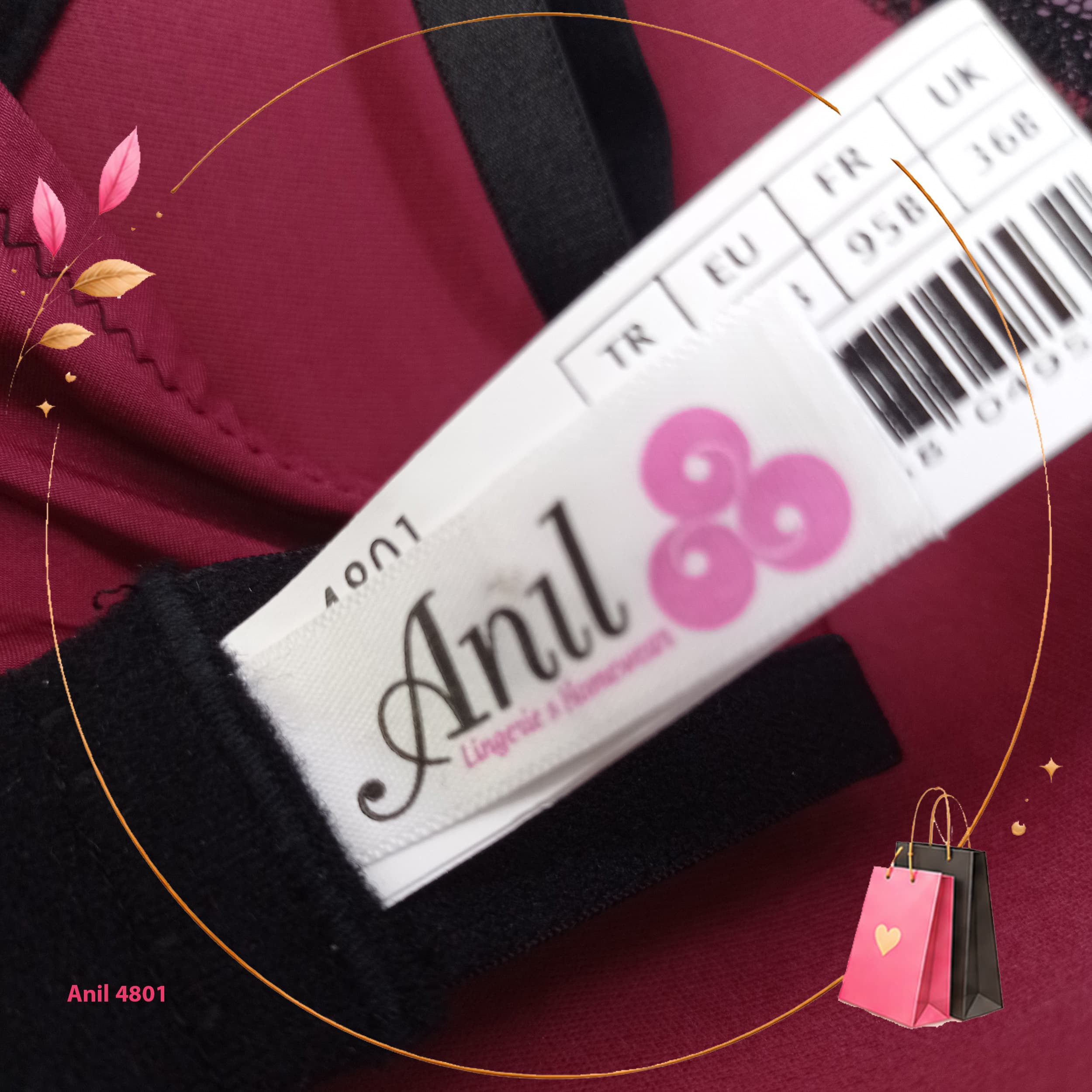 ست شورت و سوتین برند آنیل Anil کد 4801 — تصویر ۸