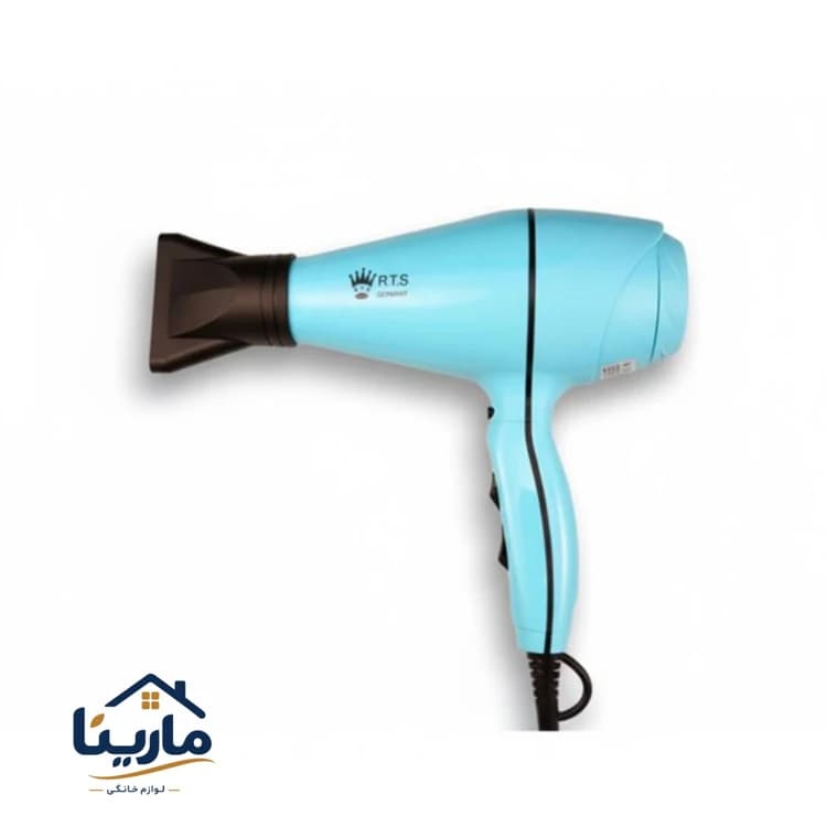 سشوار حرفه ای RTS مدل RT-9600 | توان ۲۰۰۰ وات و فناوری یونیک