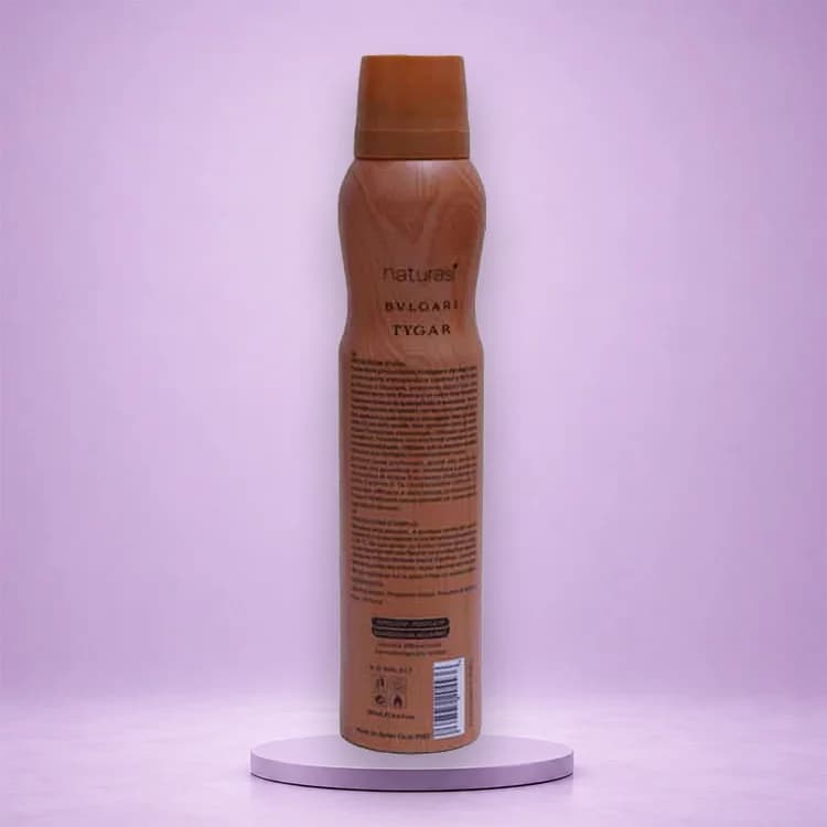 اسپری بدن مردانه Bvlgari Tygar ناتوراسی 200 میل — تصویر ۲