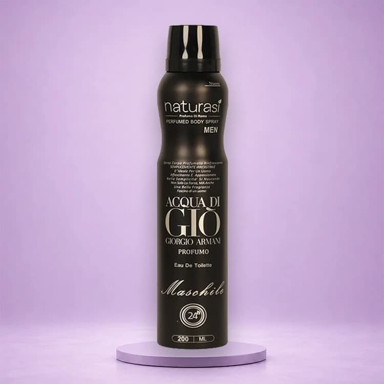 اسپری خوشبو کننده بدن مردانه Acqua di Gio ناتوراسی 200 میل