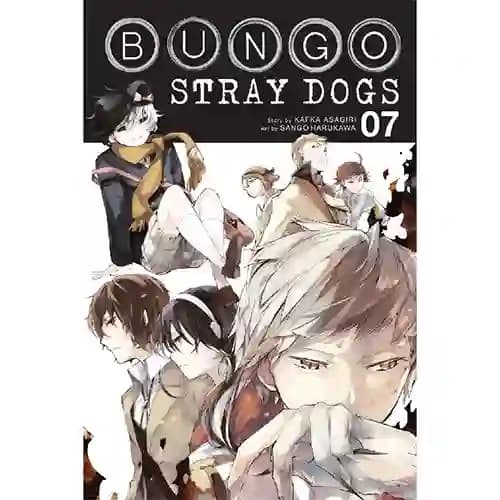 کتاب مانگا سگ های ولگرد بانگو 7 Bungo stray dogs