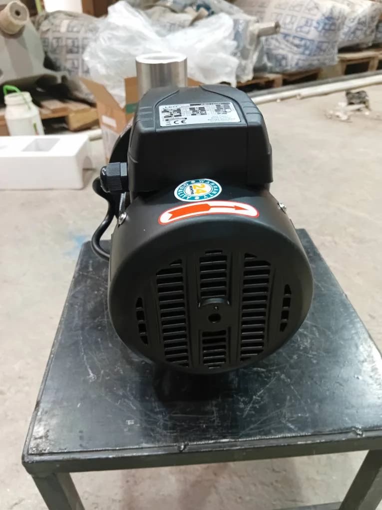 پمپ سانتریفیوژ استیل پروانه نیمه‌باز لئو LEO مدل ABK100D تک‌فاز 1 اسب — تصویر ۳