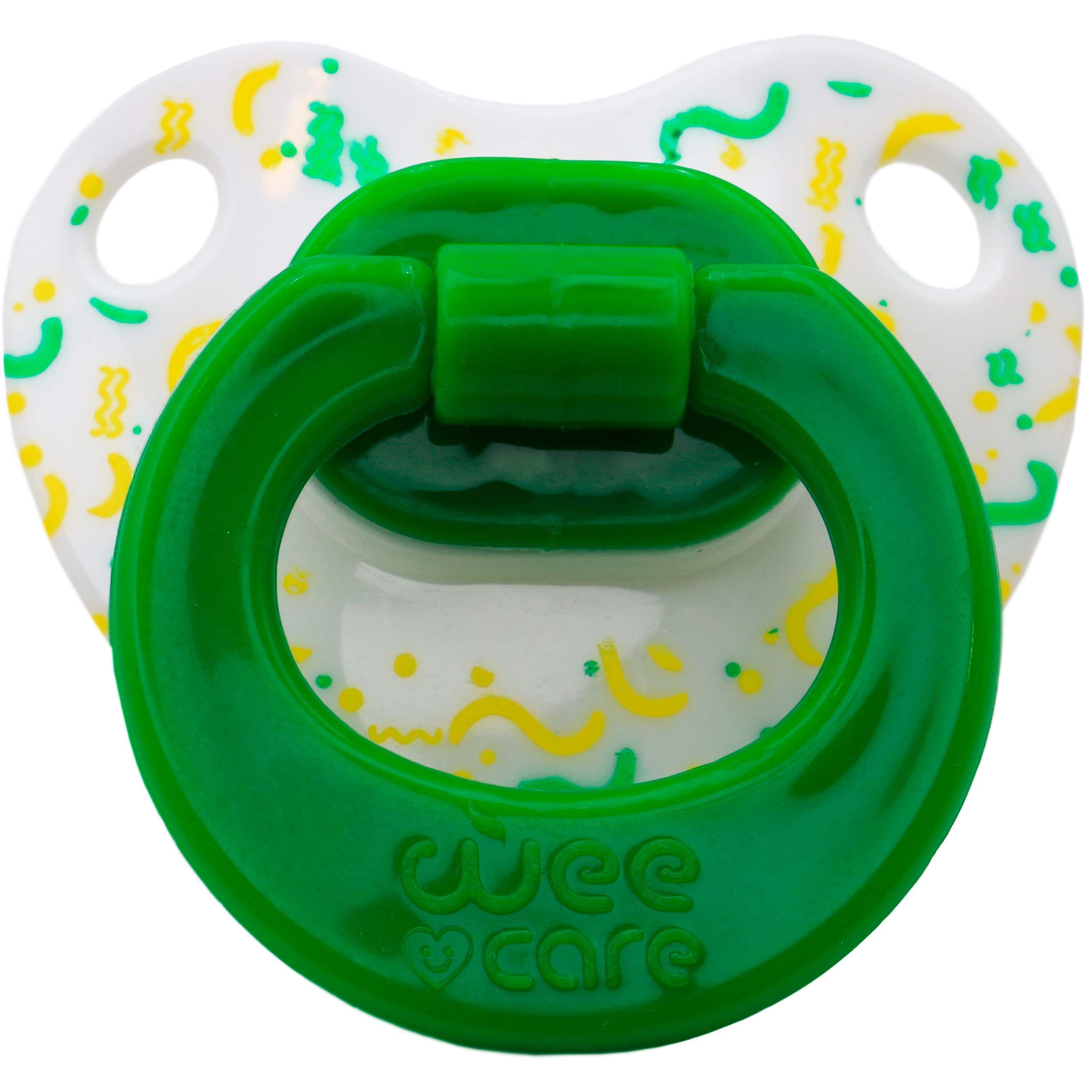 پستانک ارتودنسی وی کر سایز ۲ مدل مات چاپدار joyful کد P122 — تصویر ۴