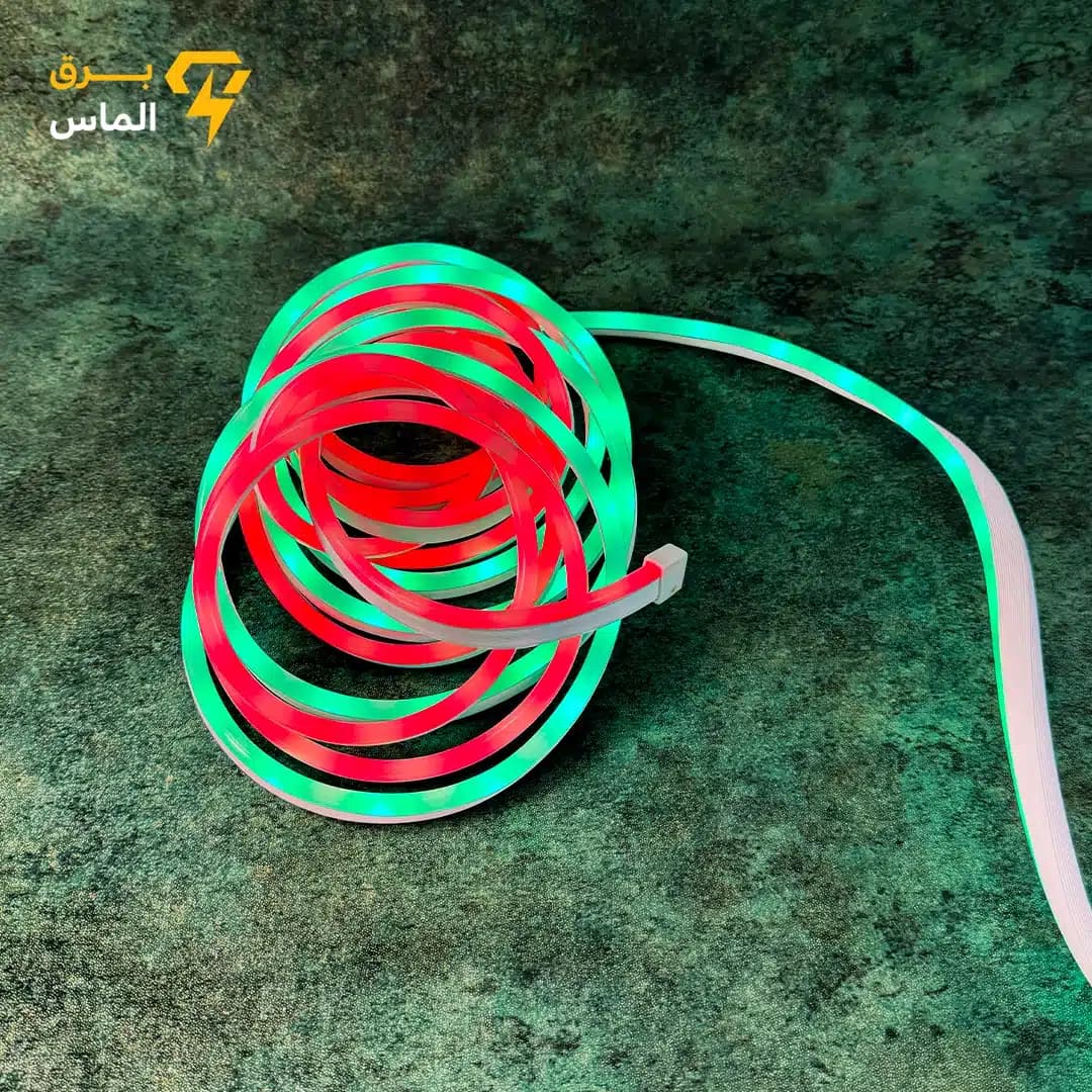 ریسه نئون فلکس هوشمند برند 5 متری RGB / ضمانت بازگشت وجه — تصویر ۲