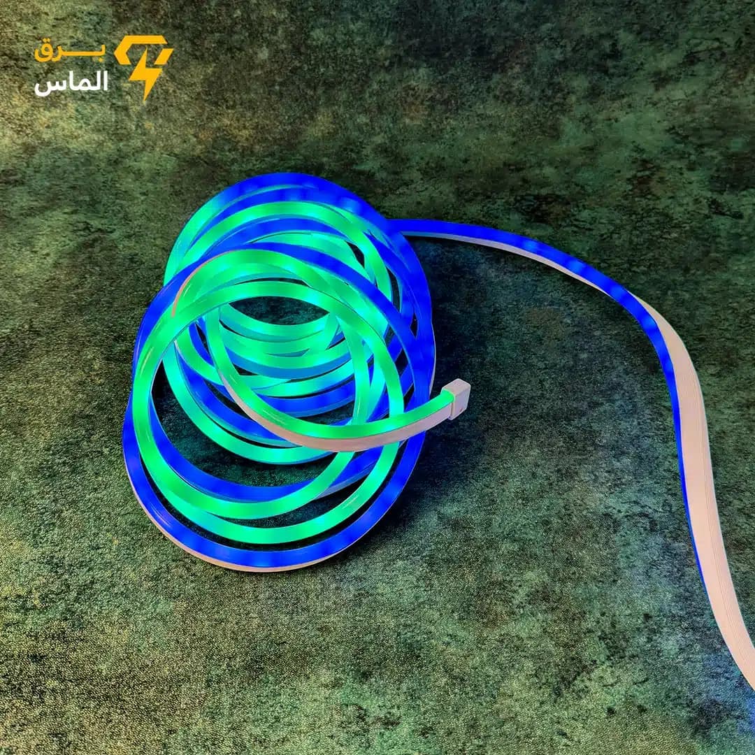 ریسه نئون فلکس هوشمند برند 5 متری RGB / ضمانت بازگشت وجه — تصویر ۴