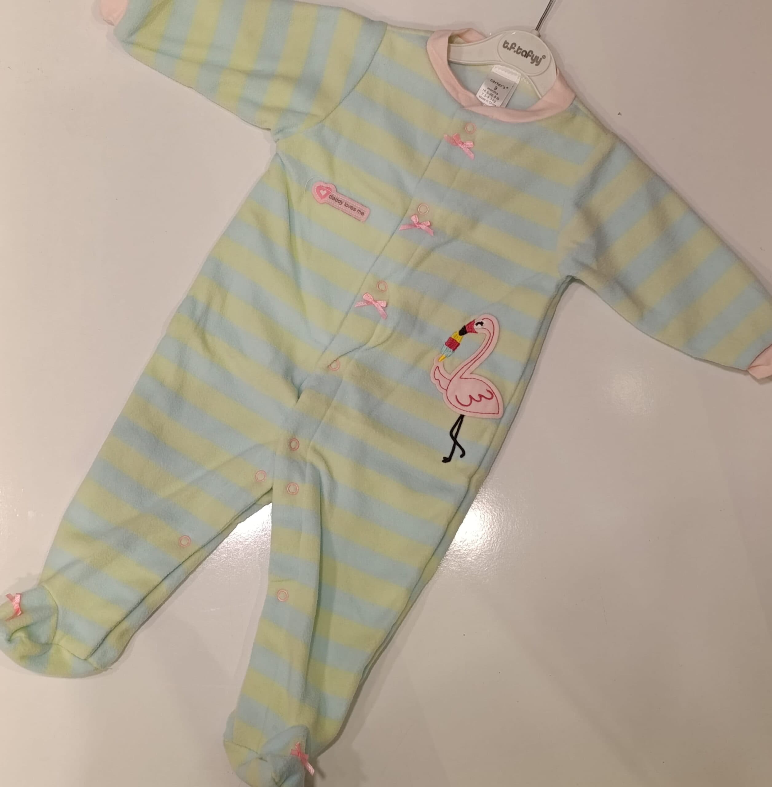 سرهمی مخمل نوزادی کارترز اصل carters