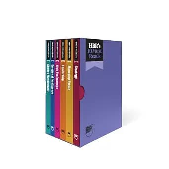 و دانلود نسخه کامل کتاب زبان اصلی HBR’s 10 Must Reads Boxed Set (Updated + Expanded, 6 Books) | دانلود کتاب خارجی