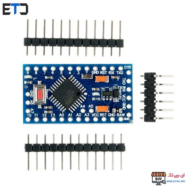 آردوینو پرو مینی Arduino Pro Mini ولتاژ 5V