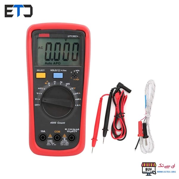 مولتی متر اتورنج یونیتی UNI-T مدل UT136C — تصویر ۶